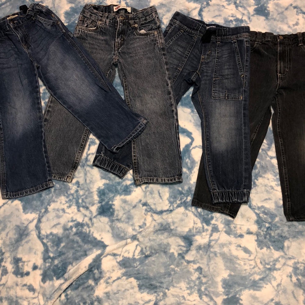 Bundle of boys jeans
